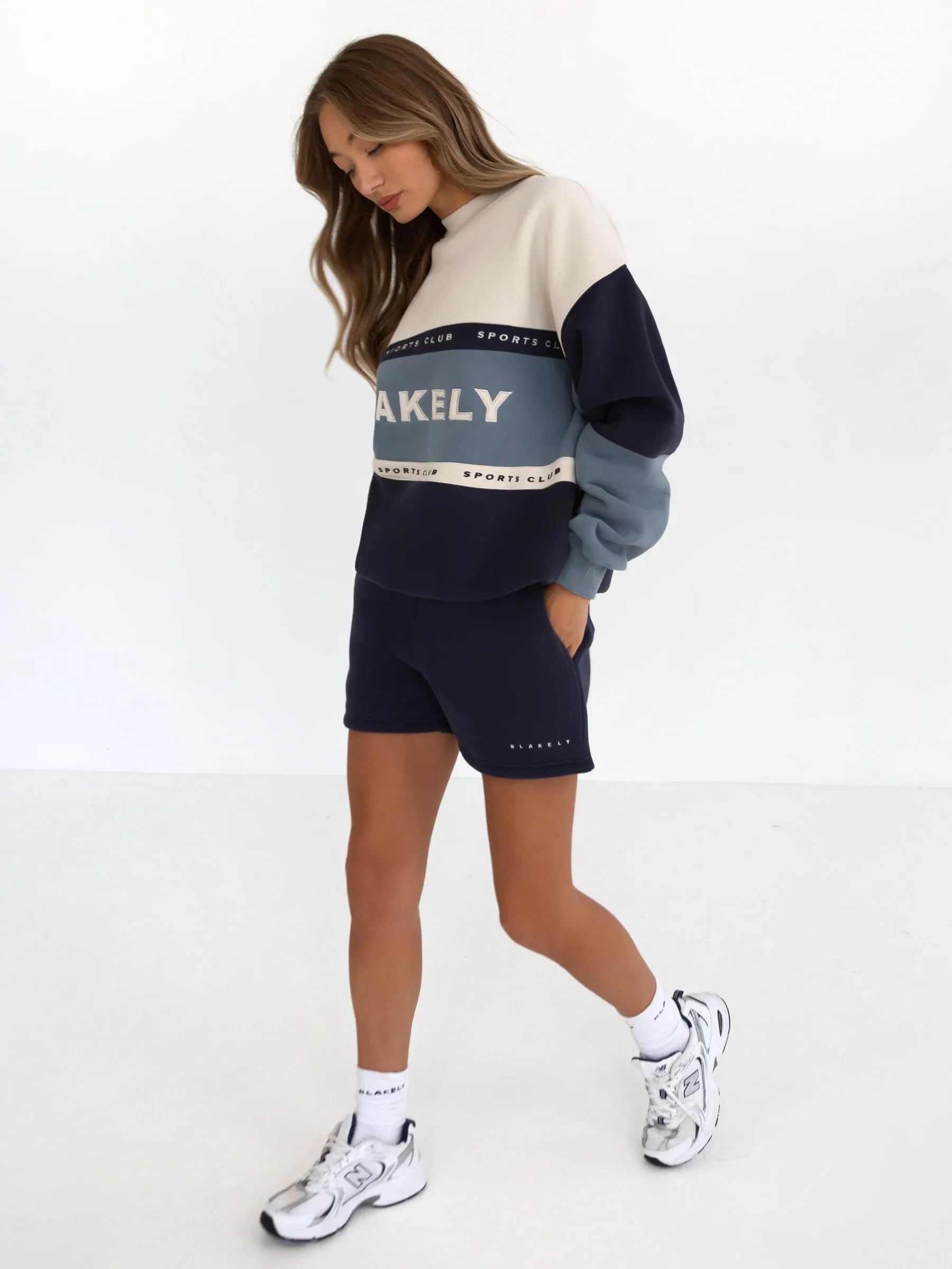 Alpine Oversized Jumper - Light Blue
