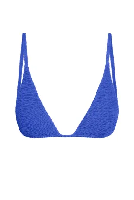 Barbados Top - Cobalt Crinkle