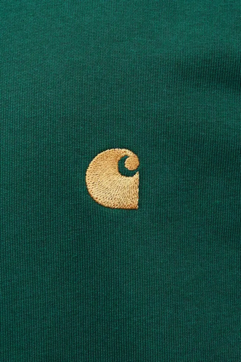 Carhartt WIP Short Sleeve Chase T-Shirt (Chervil/Gold)