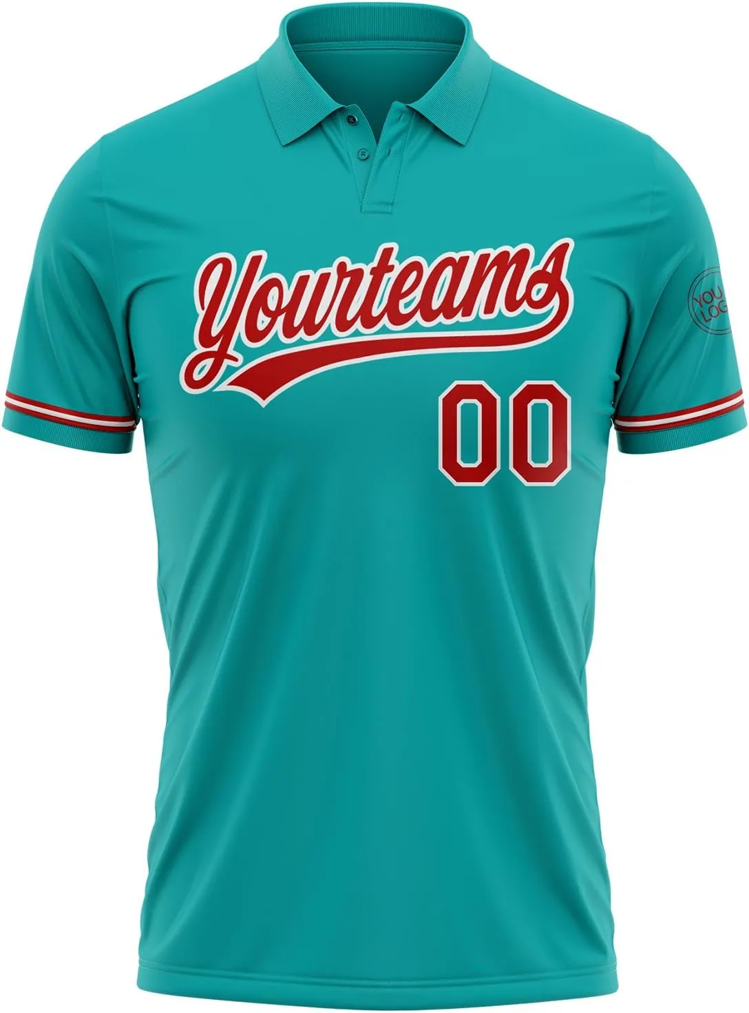 Custom Darts Bowling Golf Polo Shirt Personalized Stitched Text Logo Solid Short Sleeve Team Workwear Tee Unisex XS-5XL