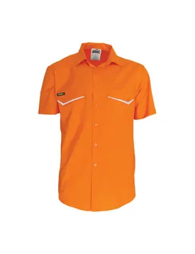 DNC Hi Vis RipStop Cotton Cool Shirt S/S (3583)