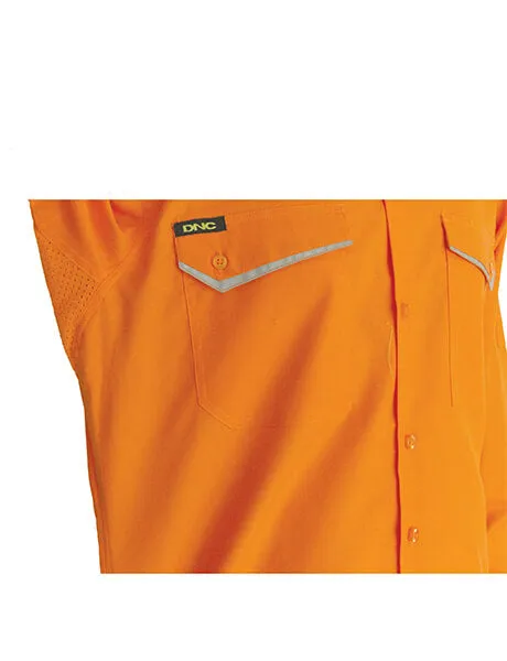 DNC Hi Vis RipStop Cotton Cool Shirt S/S (3583)