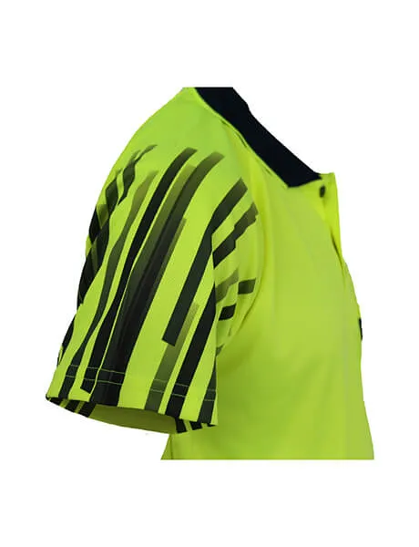 DNC Hi Vis Sublimated Stripe Polo (3565)