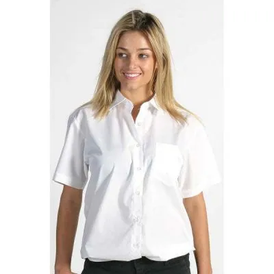 DNC Ladies Polyester Poplin Shirt S/S (4201)