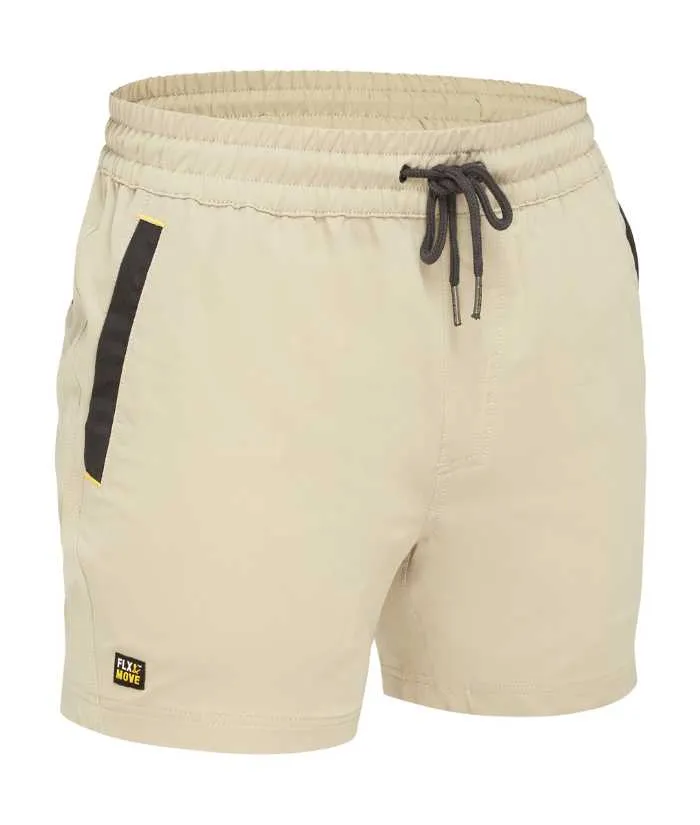 Flex & Move 4-Way Stretch, Elastic Waist Short