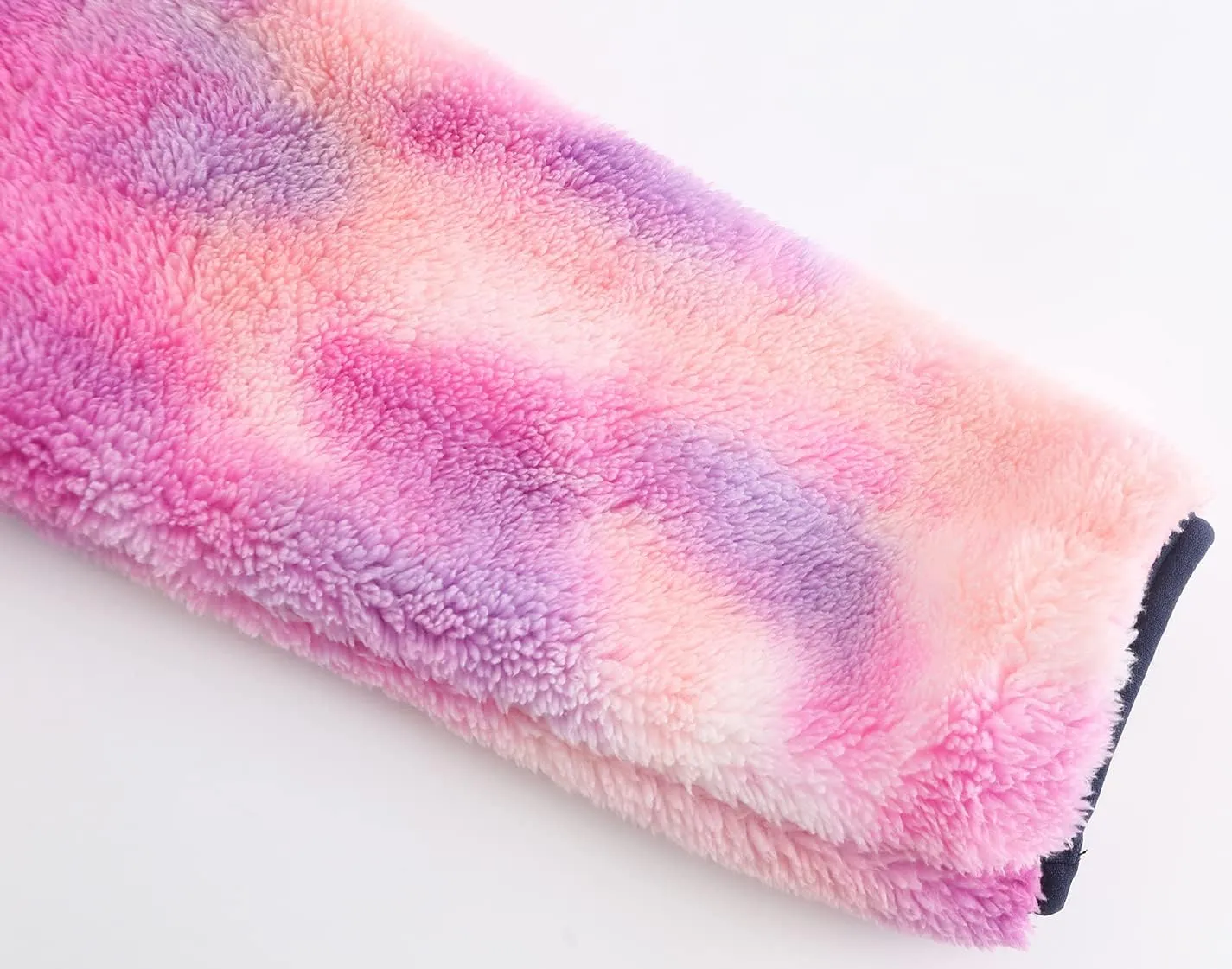 Girl's Soft Fleece sherpa Jacket Full Zip Hoodie