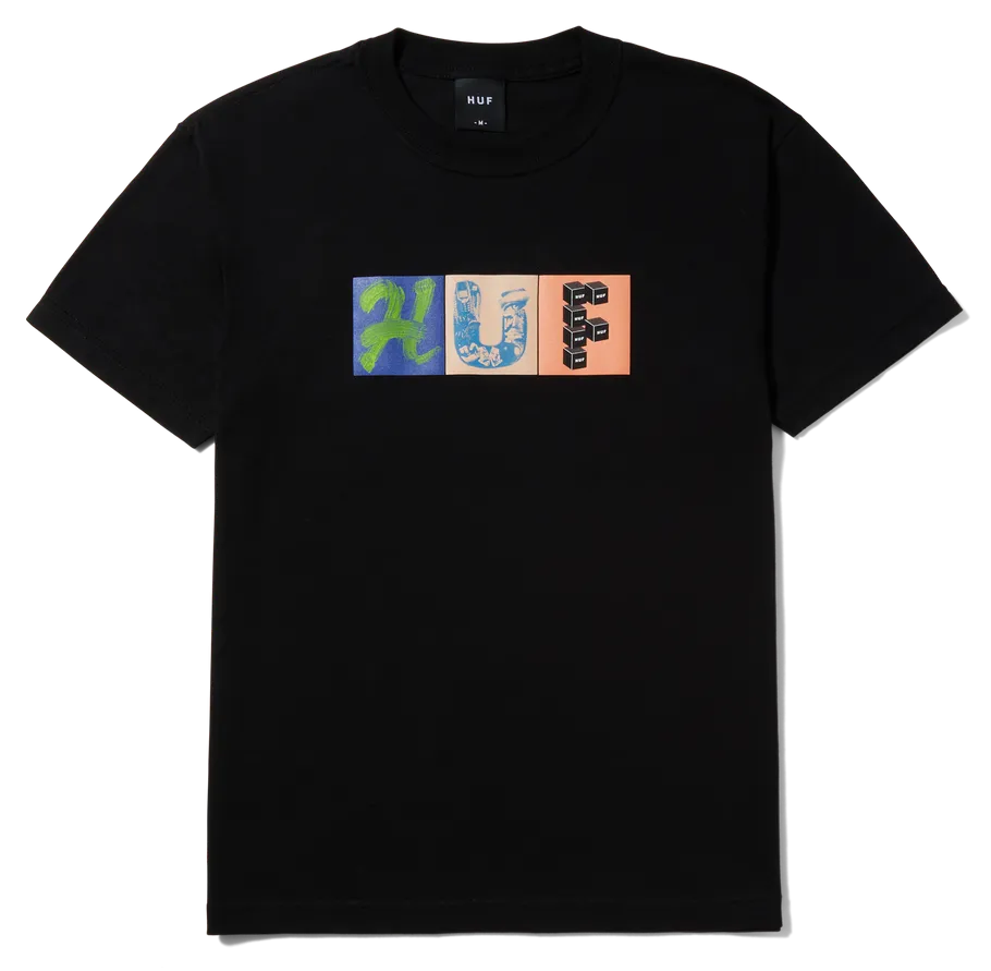 HUF - Threemix S/S Tee - Black