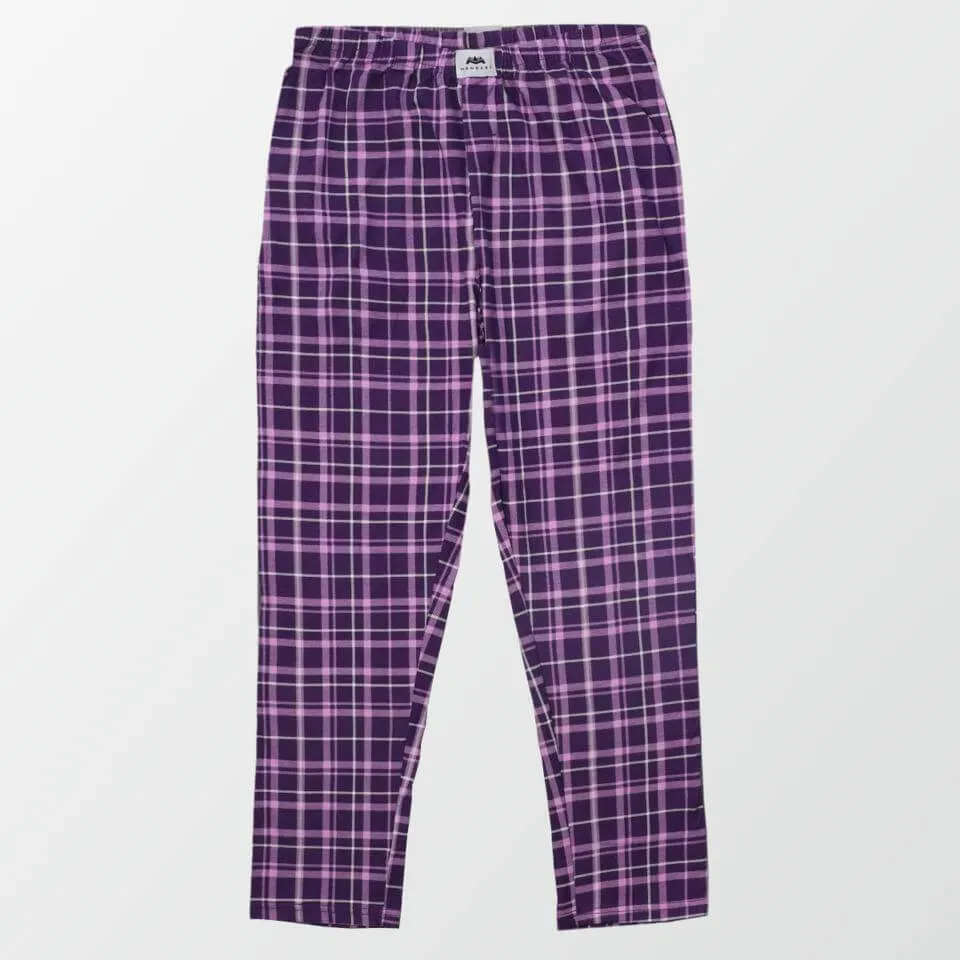 Jersey Pajama Pants - Check