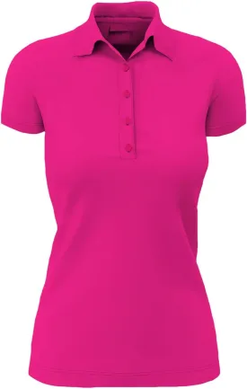 lepni.me Women's Polo Shirt Lady-fit Custom Company Logo Personalized Front & Back Print for Business Workwear Uniform Golf