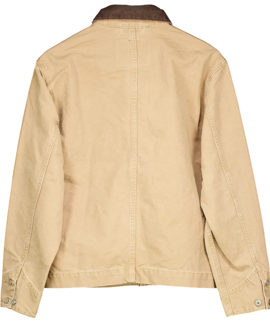 levis Beige Full-zip Mechanics Jacket UK S