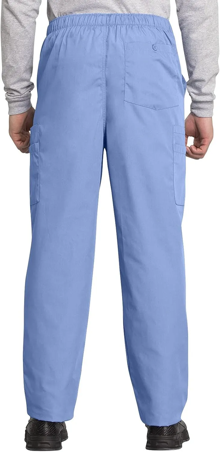 Medical Cargo Pants for Men Workwear Originals, Zipper Fly Scrubs for Men 4000