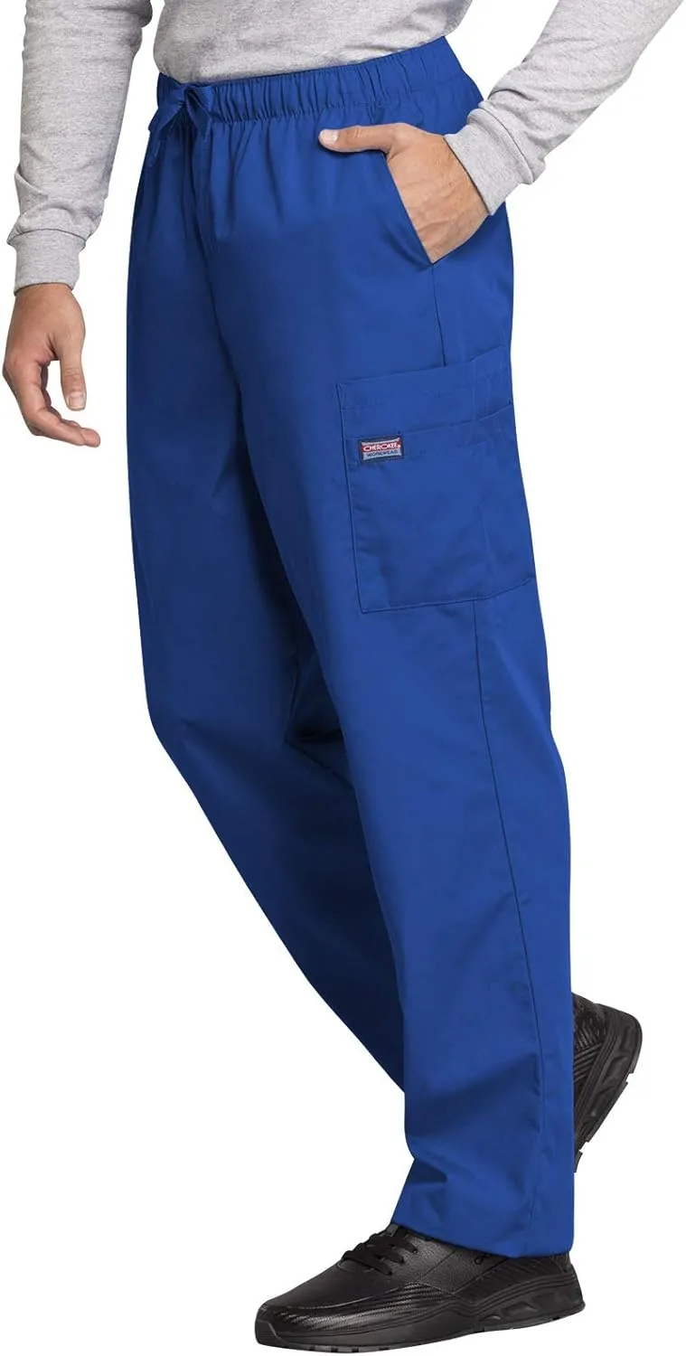 Medical Cargo Pants for Men Workwear Originals, Zipper Fly Scrubs for Men 4000
