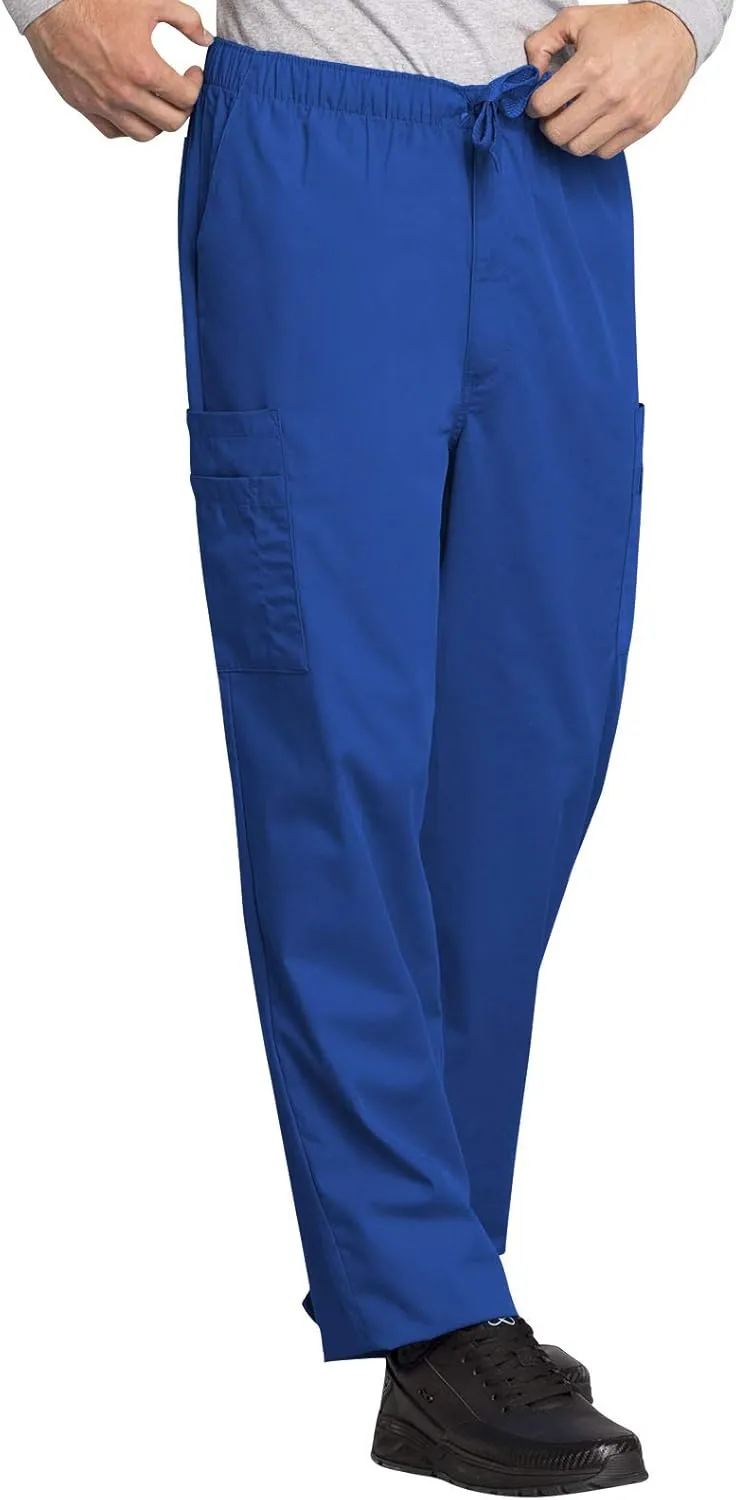 Medical Cargo Pants for Men Workwear Originals, Zipper Fly Scrubs for Men 4000