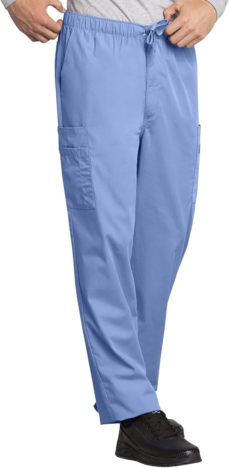Medical Cargo Pants for Men Workwear Originals, Zipper Fly Scrubs for Men 4000