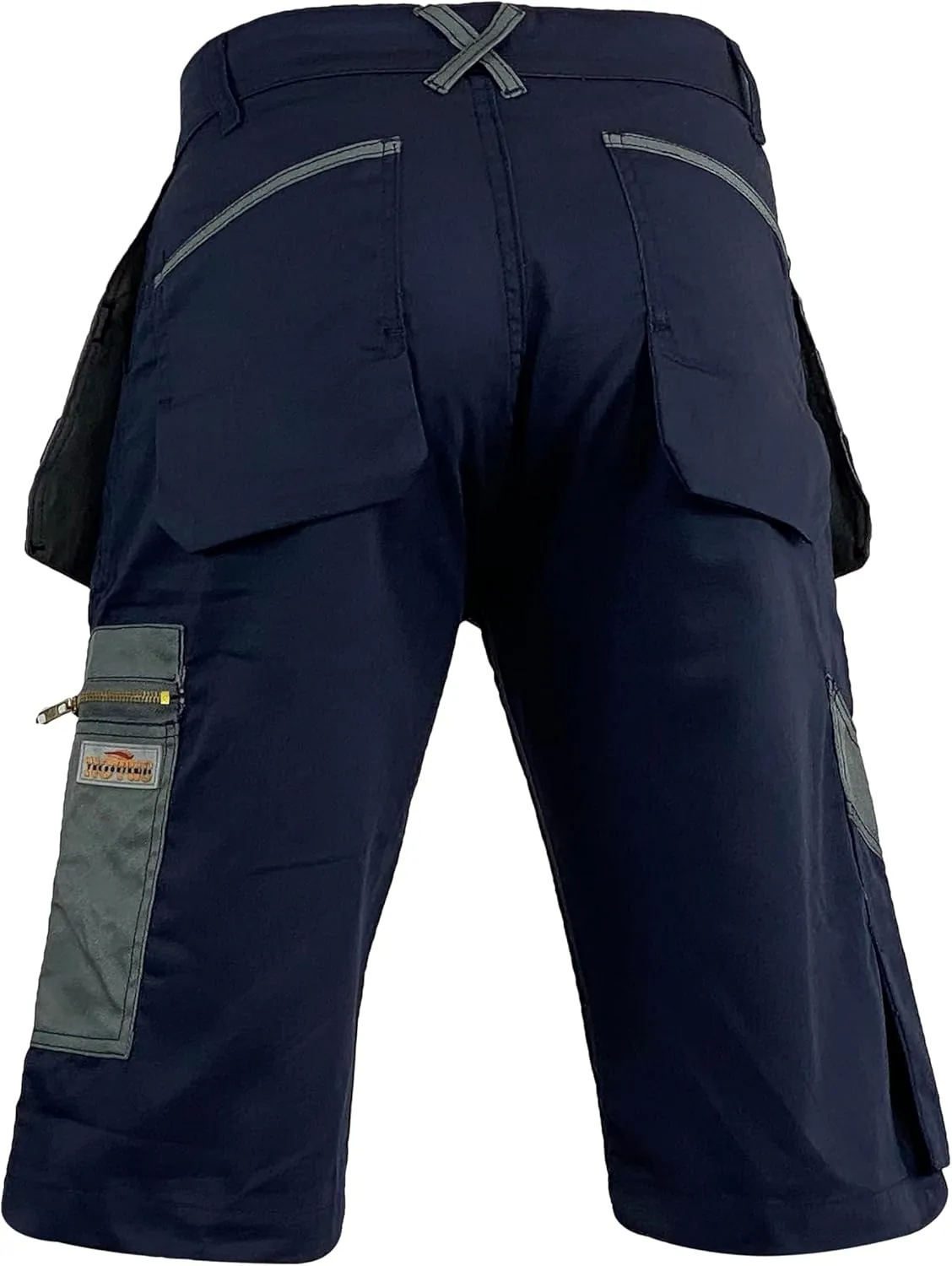 Notus Men's Workwear Short Cordura Reinforced Holster Pockets Utility Cargo Pocket Shorts