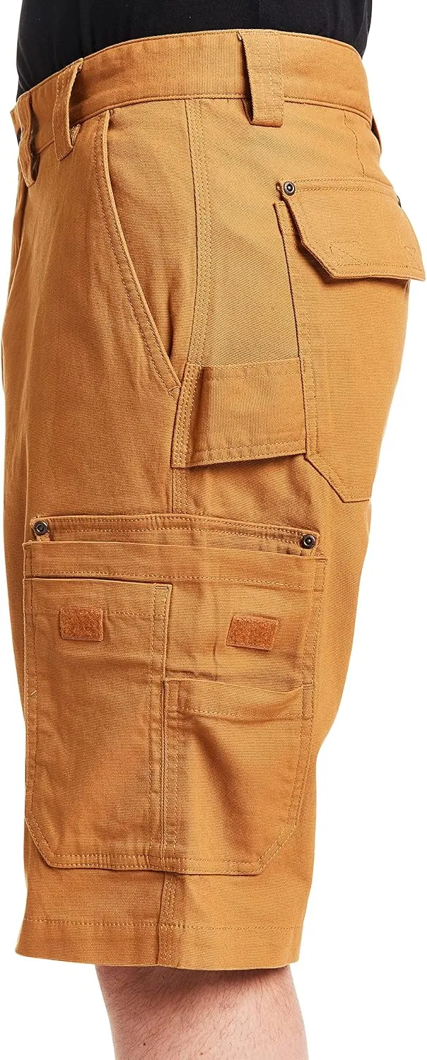 Smith's Workwear Big Men's Stretch Duck Canvas Cargo Work Short
