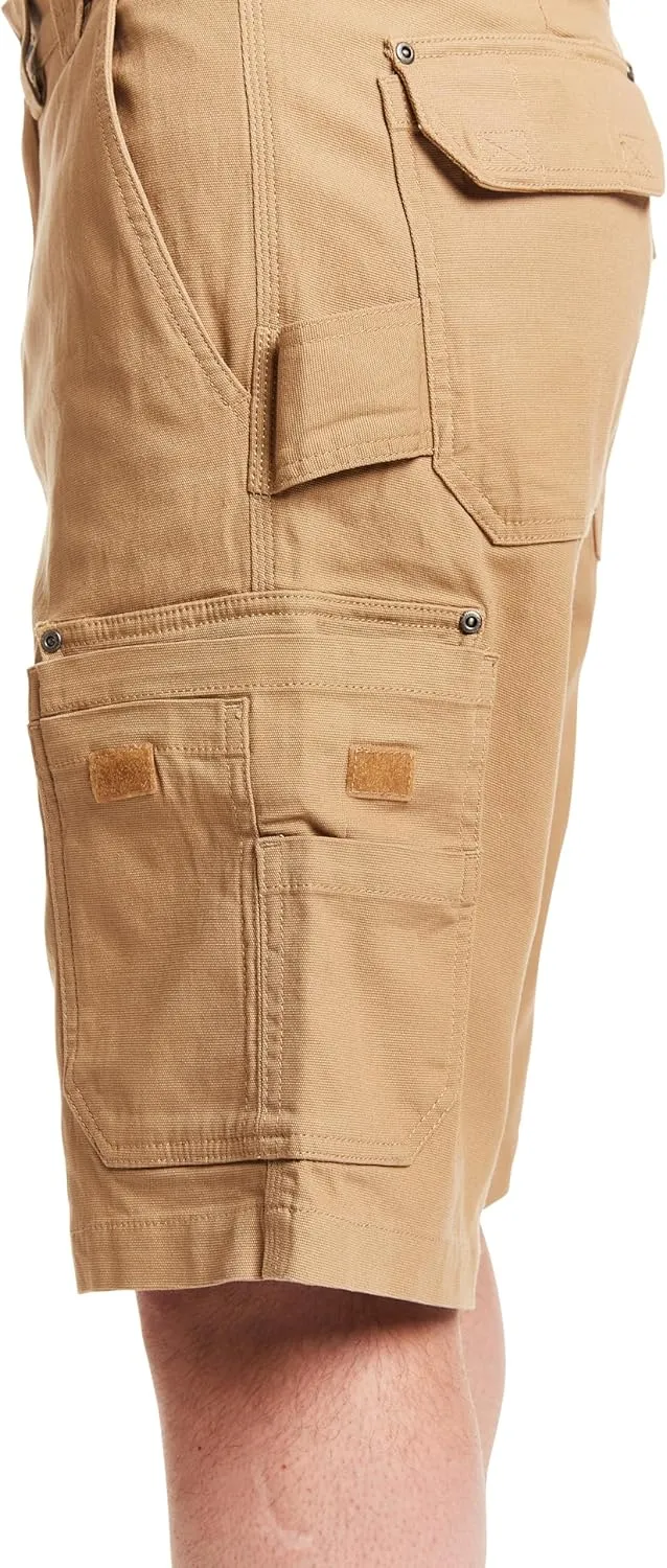 Smith's Workwear Big Men's Stretch Duck Canvas Cargo Work Short