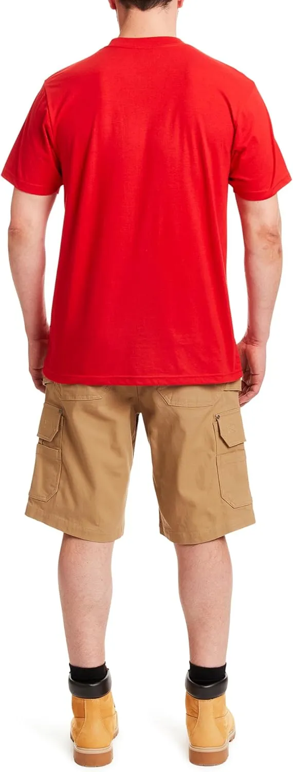 Smith's Workwear Big Men's Stretch Duck Canvas Cargo Work Short