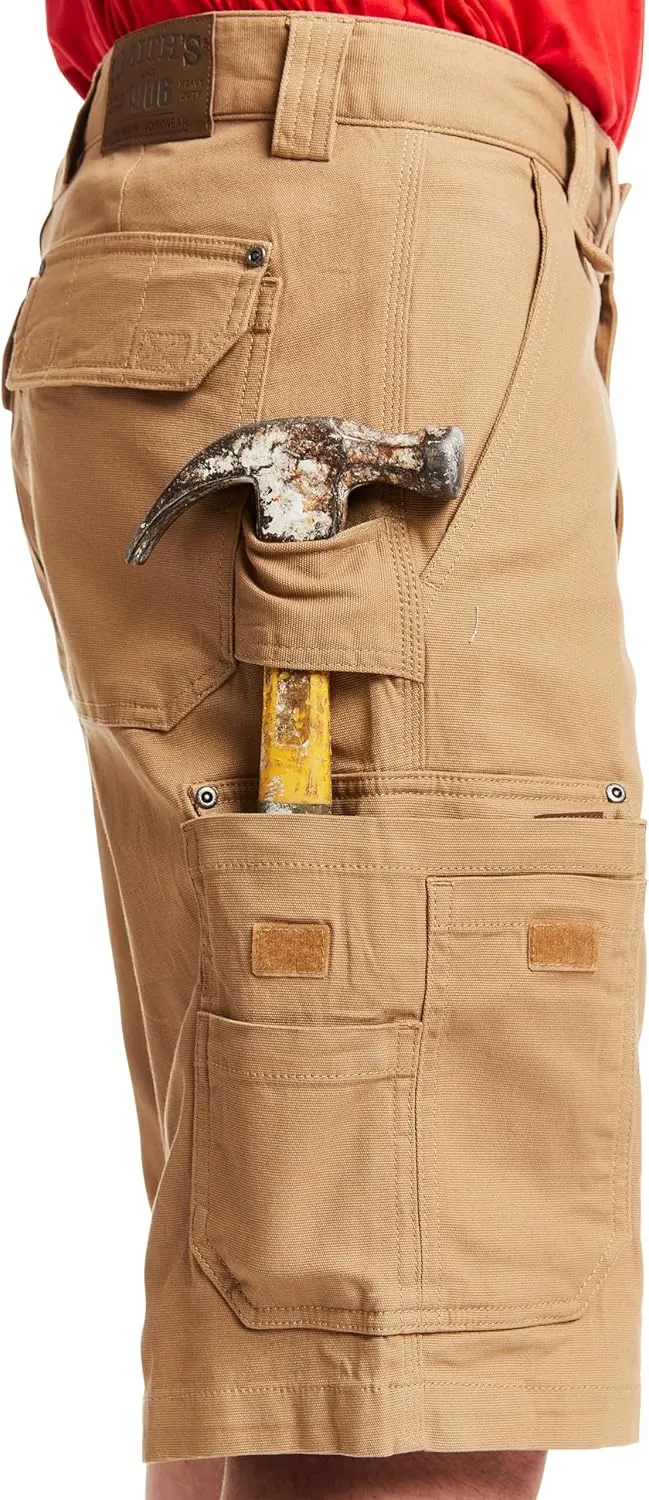 Smith's Workwear Big Men's Stretch Duck Canvas Cargo Work Short