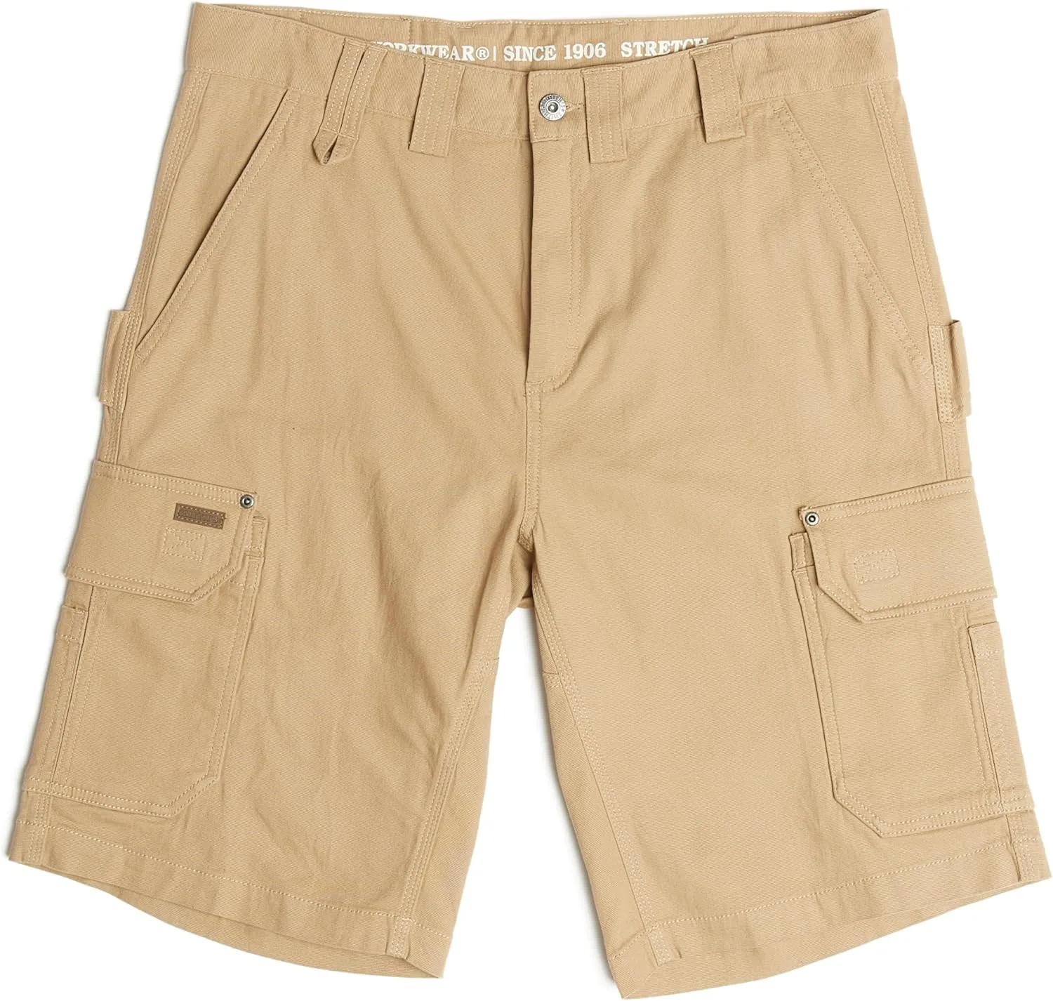 Smith's Workwear Big Men's Stretch Duck Canvas Cargo Work Short