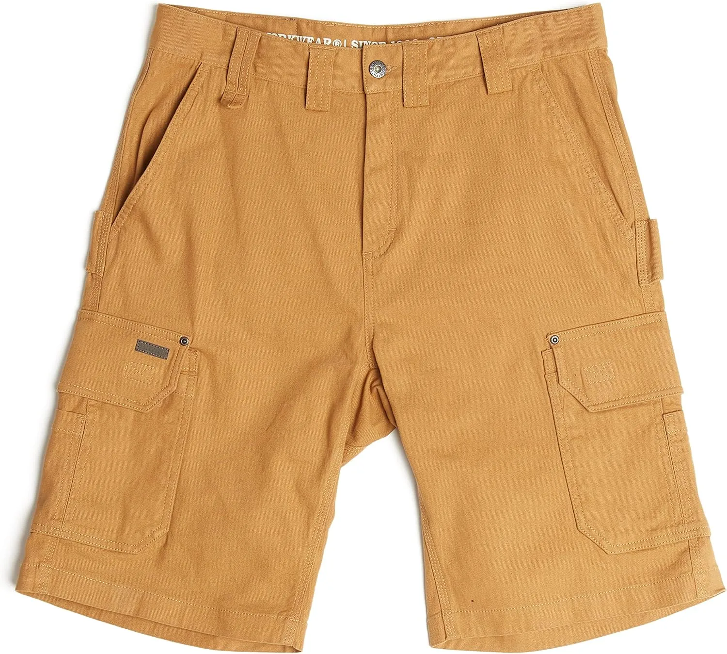 Smith's Workwear Big Men's Stretch Duck Canvas Cargo Work Short