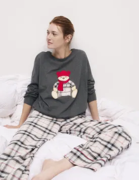 Women's Spencer Bear Family Christmas Pyjama Set