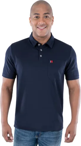 Wrangler Men's Short Sleeve Performance Pocket Polo