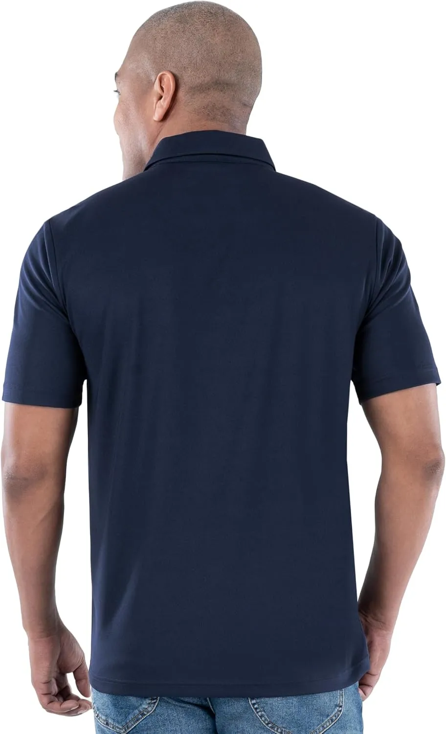 Wrangler Men's Short Sleeve Performance Pocket Polo