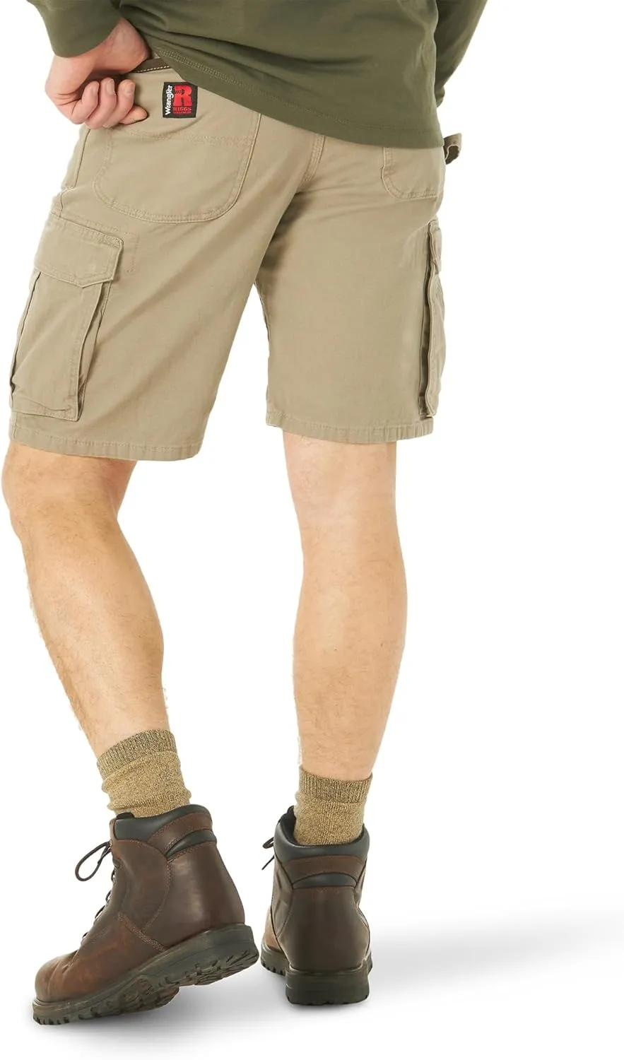 Wrangler Riggs Workwear Men's 11" Relaxed Stretch Ranger Short