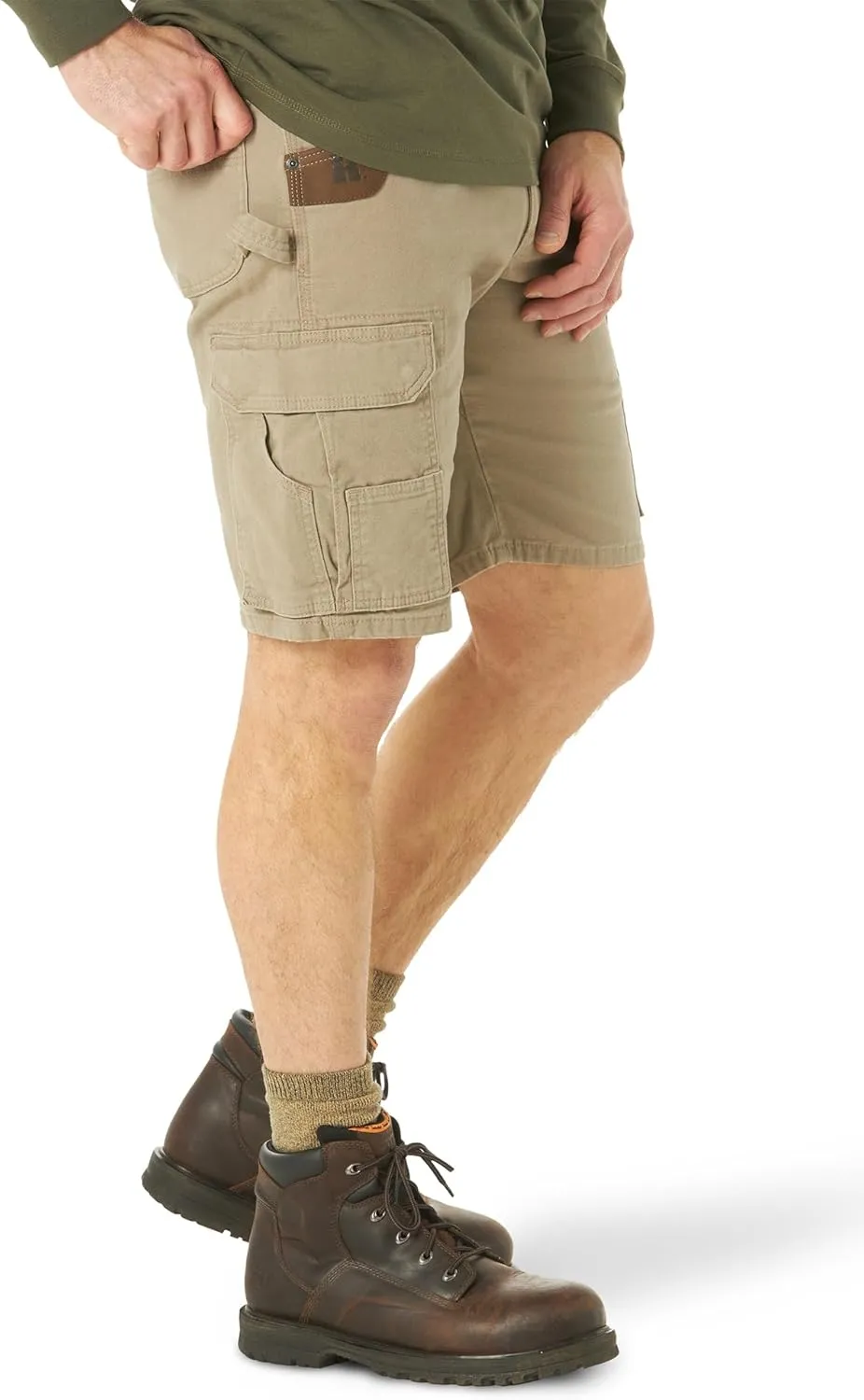 Wrangler Riggs Workwear Men's 11" Relaxed Stretch Ranger Short