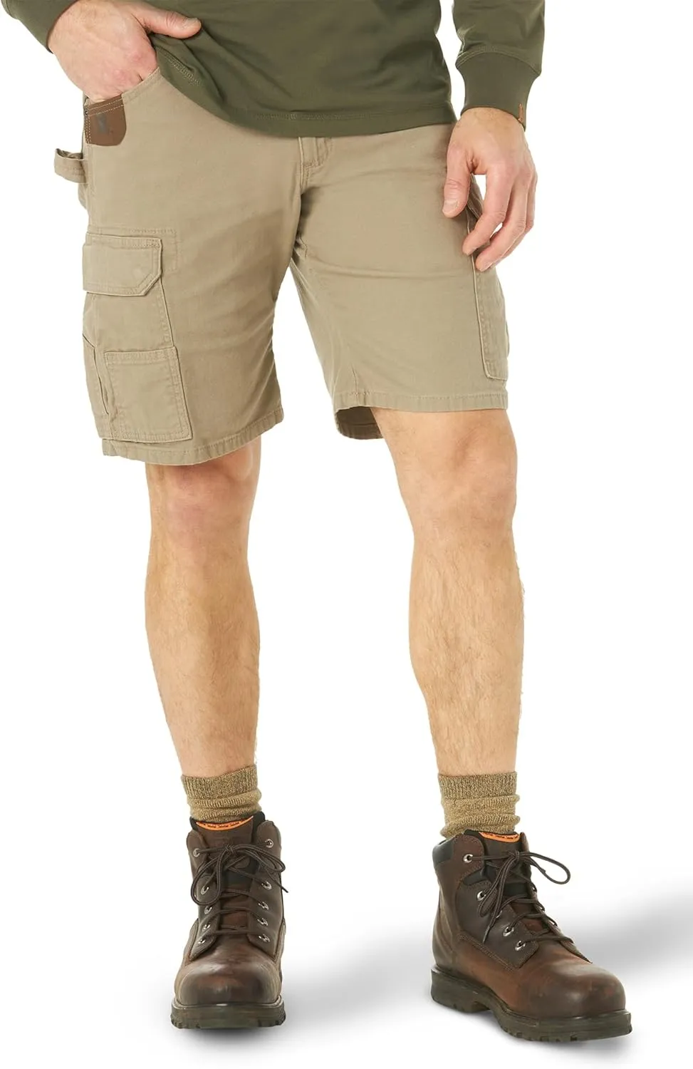 Wrangler Riggs Workwear Men's 11" Relaxed Stretch Ranger Short